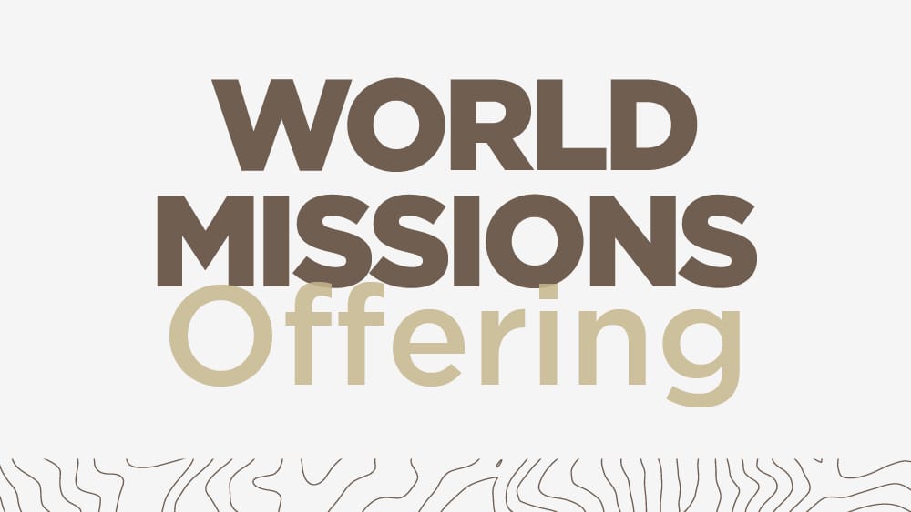 World Missions Offering Graphic