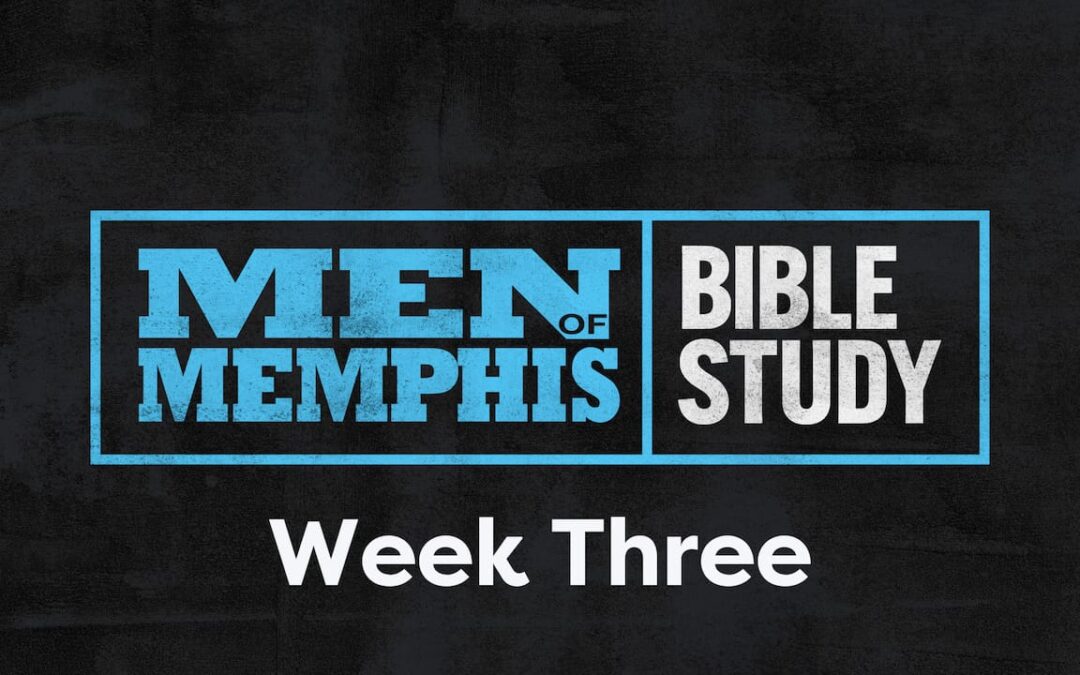 Week Three | Men of Memphis | Fall 2024