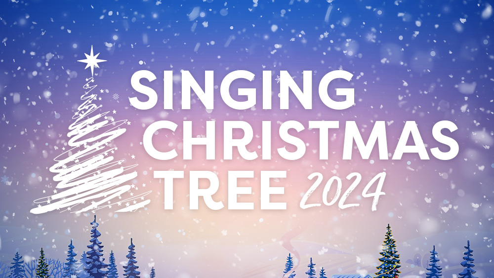 Singing Christmas Tree Bellevue Baptist Church