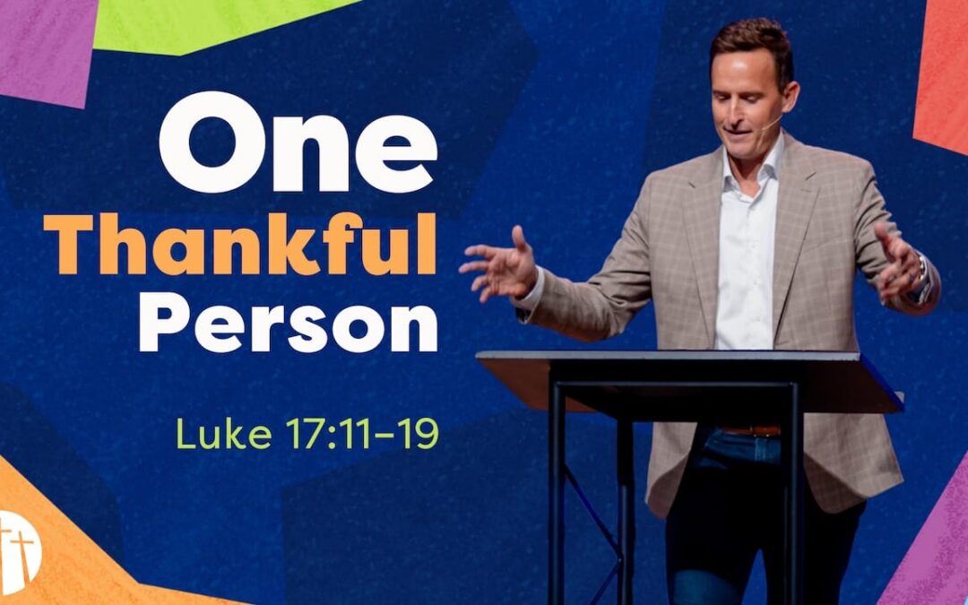 One Thankful Person